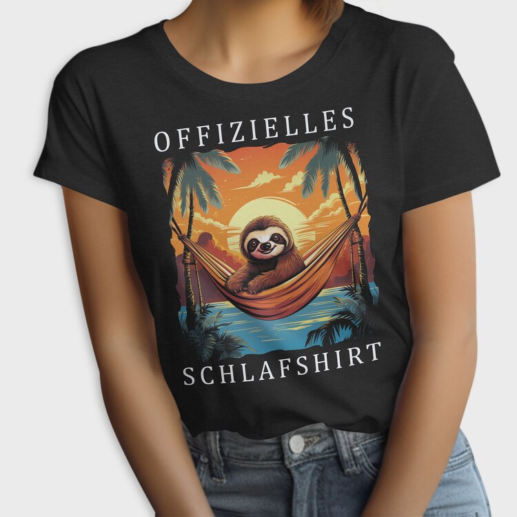 Sloth Hammock, Tricou Femei