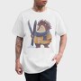 Hedgehog Ski Adventure, Tricou Barbati (Unisex)