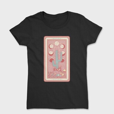 Cactus Plant Tarot Card, Tricou Femei