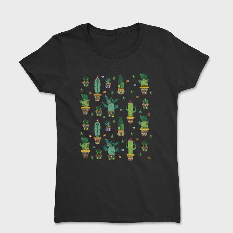 Cactus Plants 01, Tricou Femei