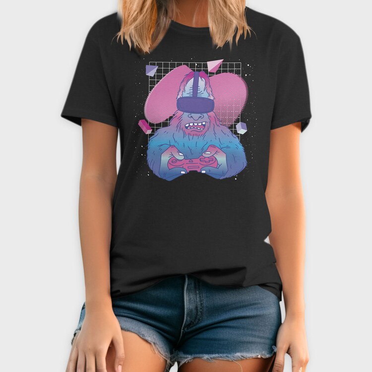 Bigfoot Vaporwave Vr, Tricou Barbati (Unisex)