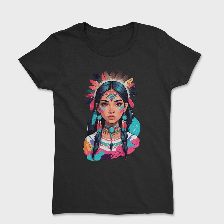 Indian Woman, Tricou Femei