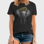 Elephant With Sunflowers Cute, Tricou Barbati (Unisex)