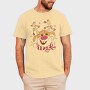 Christmas Cartoon Reindeer, Tricou Barbati (Unisex)