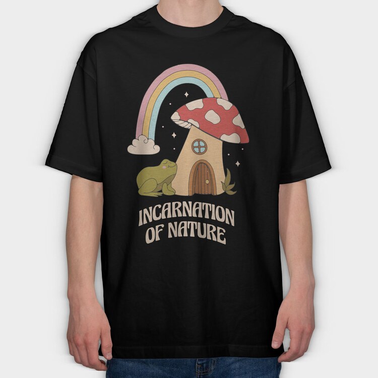 Incarnation of Nature, Tricou Oversize Barbati (Unisex)