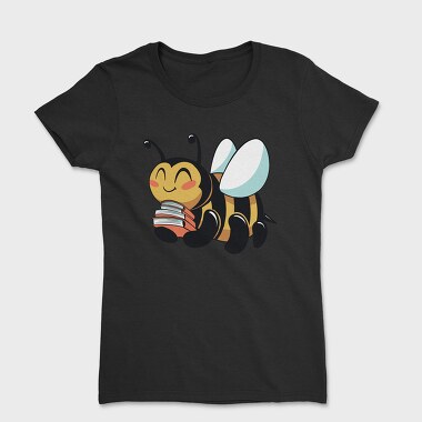 Bumblebee With Books, Tricou Femei