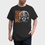 Biker Therapy Quote Bike, Tricou Barbati (Unisex)