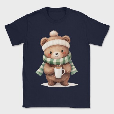 Winter Bear Coffee, Tricou Barbati (Unisex)