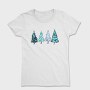 Winter Christmas Trees, Tricou Femei