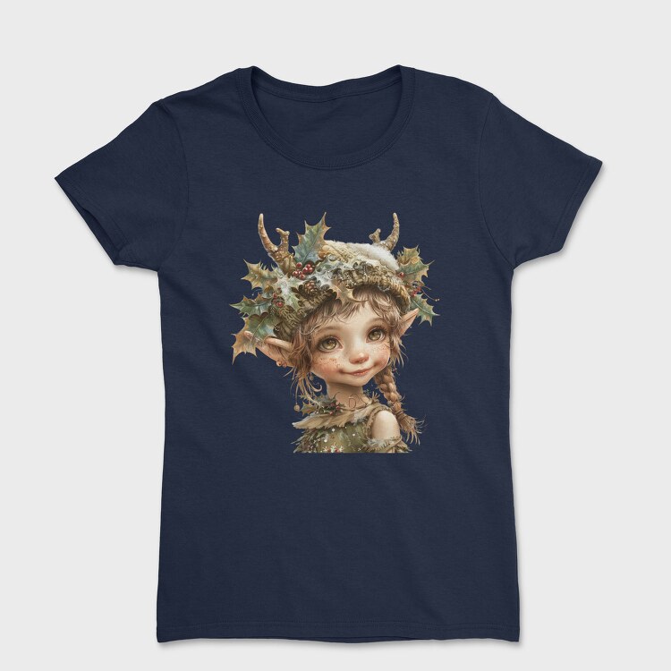 Winter Fairy Holly Snow, Tricou Femei