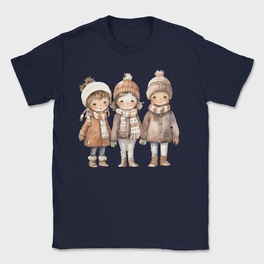 Winter Friends 3, Tricou Barbati (Unisex)