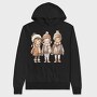 Winter Friends 3, Hanorac Oversize Barbati (Unisex)