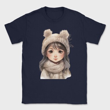 Winter Hat Ear Flaps, Tricou Barbati (Unisex)