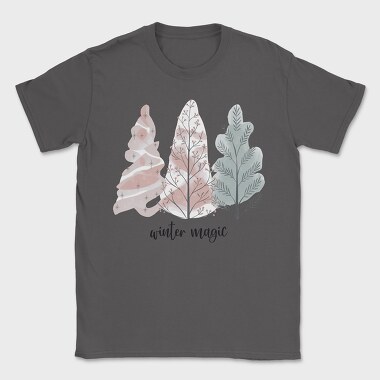 Winter Magic Tree, Tricou Barbati (Unisex)