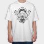 Butterfly Mouth Dark Nouveau Si, Tricou Oversize Barbati (Unisex)