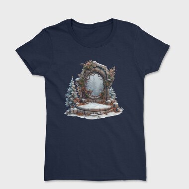 Winter Miracle Garden, Tricou Femei