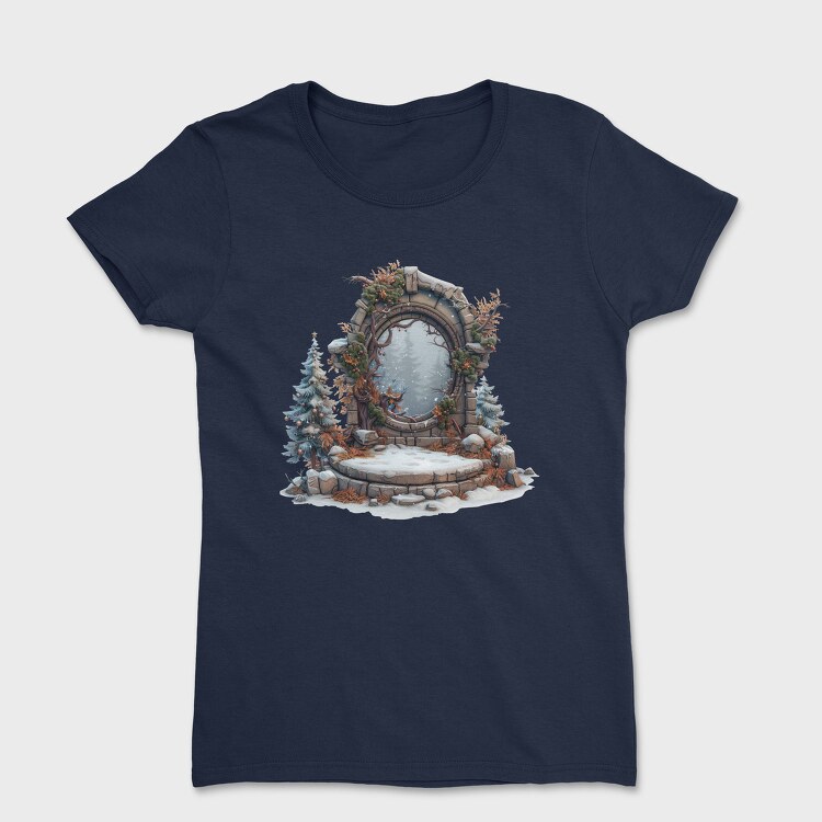 Winter Miracle Garden, Tricou Femei