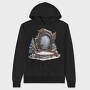 Winter Miracle Garden, Hanorac Oversize Barbati (Unisex)