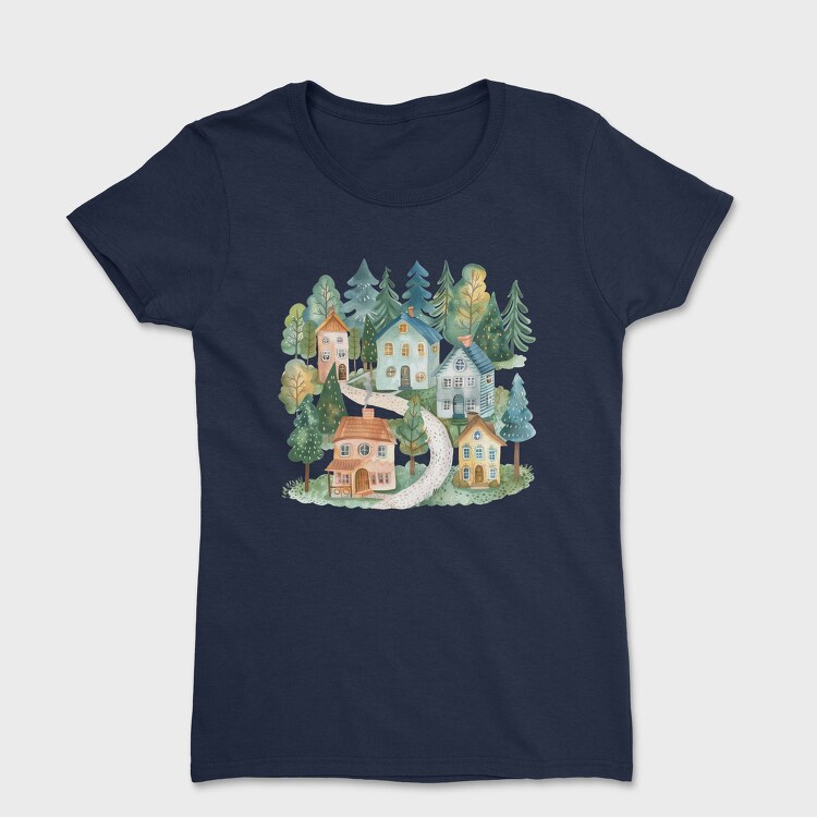Winter Nordic Homes, Tricou Femei