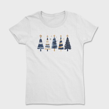 Winter Serenity Trees, Tricou Femei