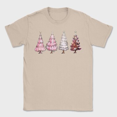 Winter Silhouettes Glowing, Tricou Barbati (Unisex)
