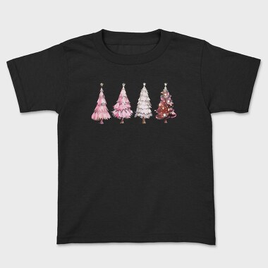 Winter Silhouettes Glowing, Tricou Copii