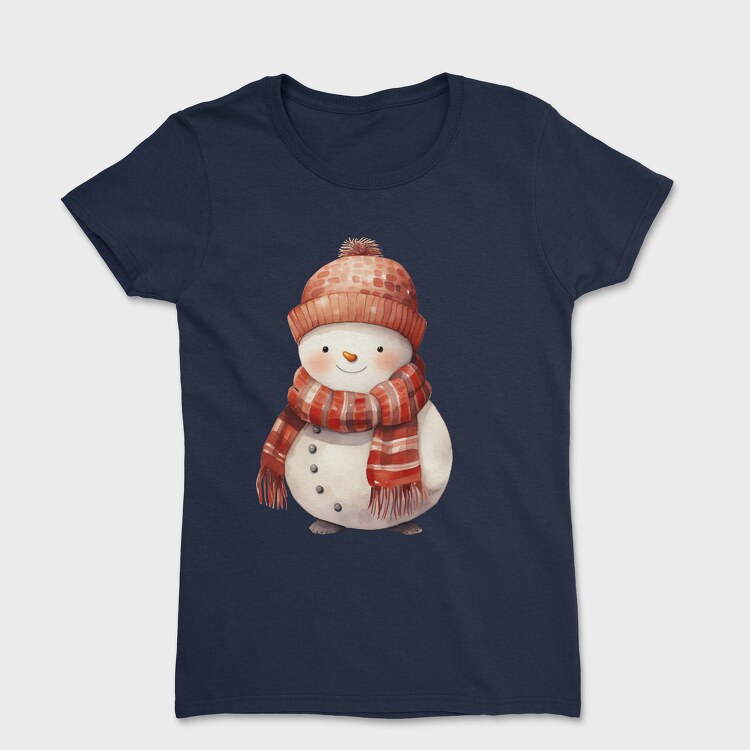 Winter Snowman Clothing, Tricou Femei