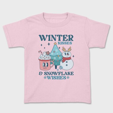 Winter Snowman Coffee, Tricou Copii