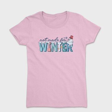 Winter Snowman Meltdown, Tricou Femei