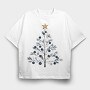 Winter Stories Serenity Tree, Tricou Oversize Barbati (Unisex)