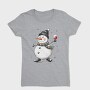 Winter Toast Snowman, Tricou Femei