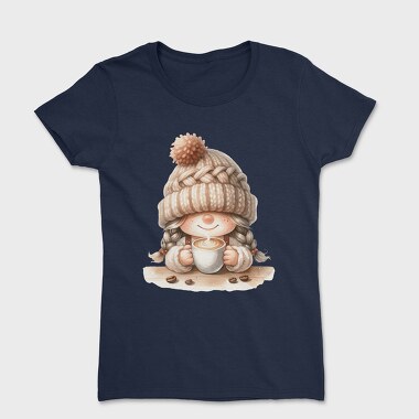 Winter Warm Tales Gnome, Tricou Femei