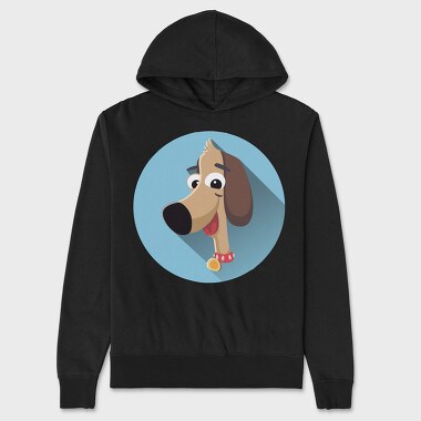 Doggy Smile, Hanorac Oversize Barbati (Unisex)