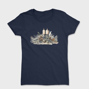 Winter Wonderland Candles, Tricou Femei