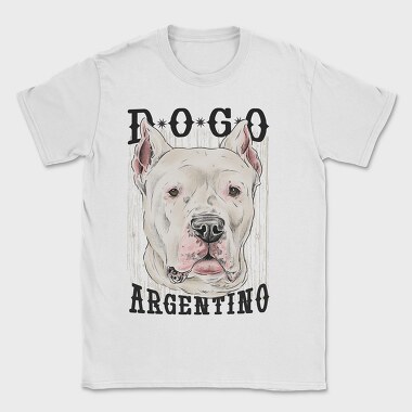 Dogo Argentino Dog Breed, Tricou Barbati (Unisex)
