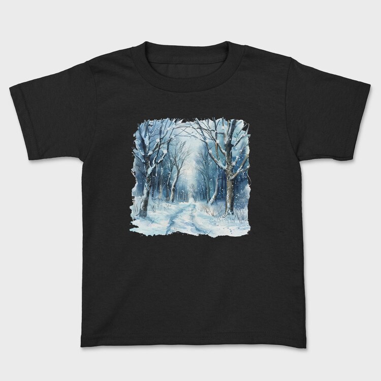 Winter Wonderland Forest, Tricou Copii