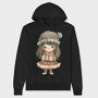 Winter Wonderland Girl, Hanorac Oversize Barbati (Unisex)