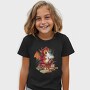 Reading Dragon Fantasy Books Illustration, Tricou Copii