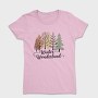 Winter Wonderland Trees, Tricou Femei