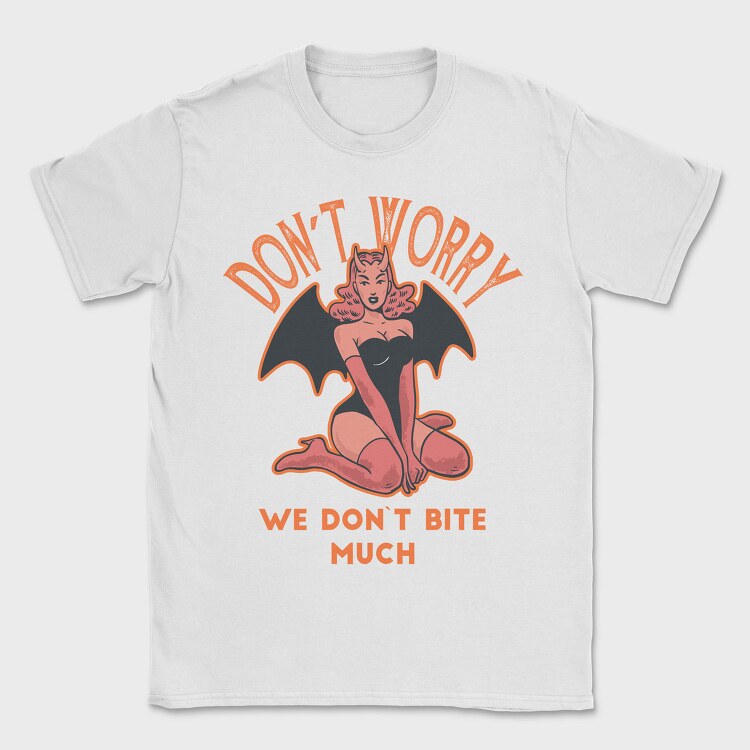 Dont Worry Devil, Tricou Barbati (Unisex)