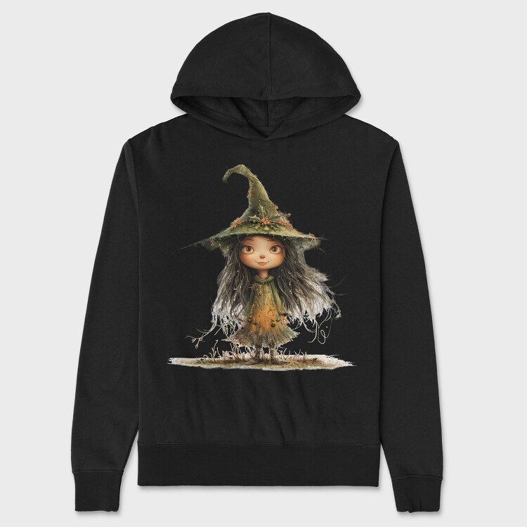 Witch Hat Holly, Hanorac Oversize Barbati (Unisex)