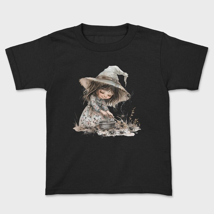 Witchy Girl Spatula, Tricou Copii