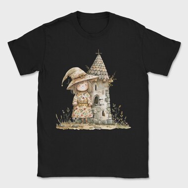 Witchy Hat Gnome, Tricou Barbati (Unisex)