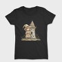 Witchy Hat Gnome, Tricou Femei