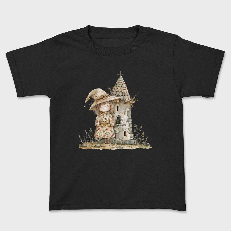 Witchy Hat Gnome, Tricou Copii