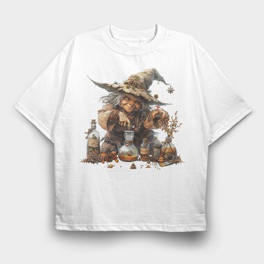 Wizard Christmas Berry, Tricou Oversize Barbati (Unisex)