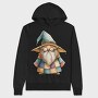 Wizard Gnome Patchwork, Hanorac Oversize Barbati (Unisex)