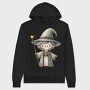 Wizard Hat Wand, Hanorac Oversize Barbati (Unisex)