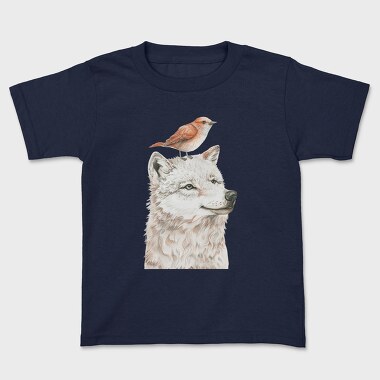 Wolf Bird Stack, Tricou Copii
