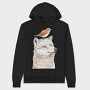 Wolf Bird Stack, Hanorac Oversize Barbati (Unisex)